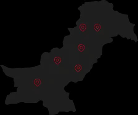 Pakistan map